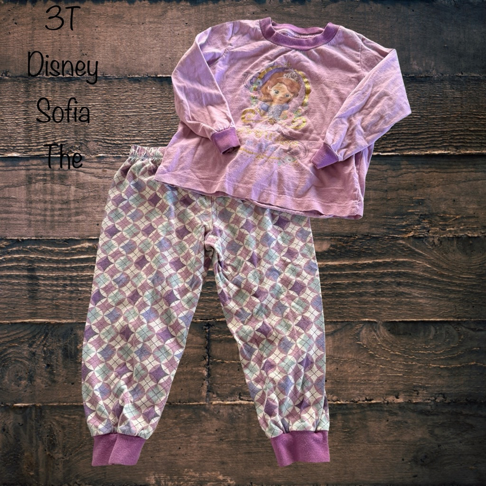 3T Disney Sofia the First pajamas